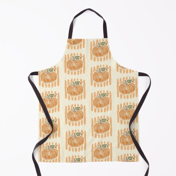 Item preview, Retro Vintage Pumpkin Polka Dot Stripes Fall designed and sold by RinrinDesigns.