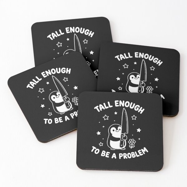 Item preview, Quirky Penguin Humor Knife Quote designed and sold by nojany.