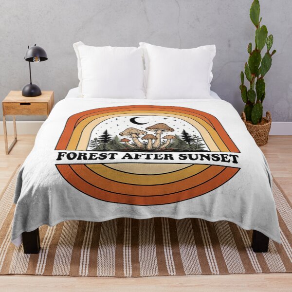 Item preview, Forest After Sunset Scenic Nature Illustration designed and sold by SHOP-Corner.