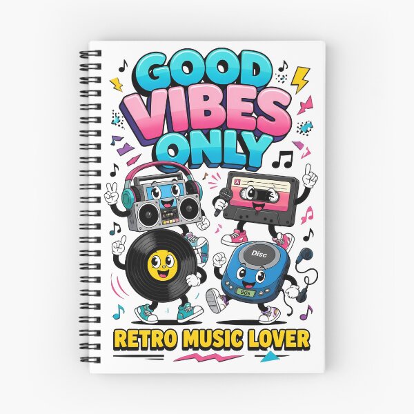 Item preview, Good Vibes Only Retro Music Lover designed and sold by Sovereign Supply Co..