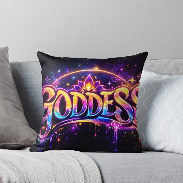 Item preview, Goddess — Neon Graffiti Glow designed and sold by NeonSpiritArt.