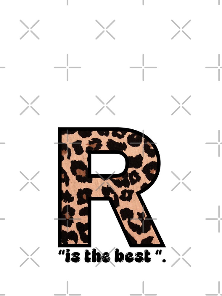 Thumbnail 4 of 4, iPhone Case, Letter R designed and sold by Ticklecoloring.