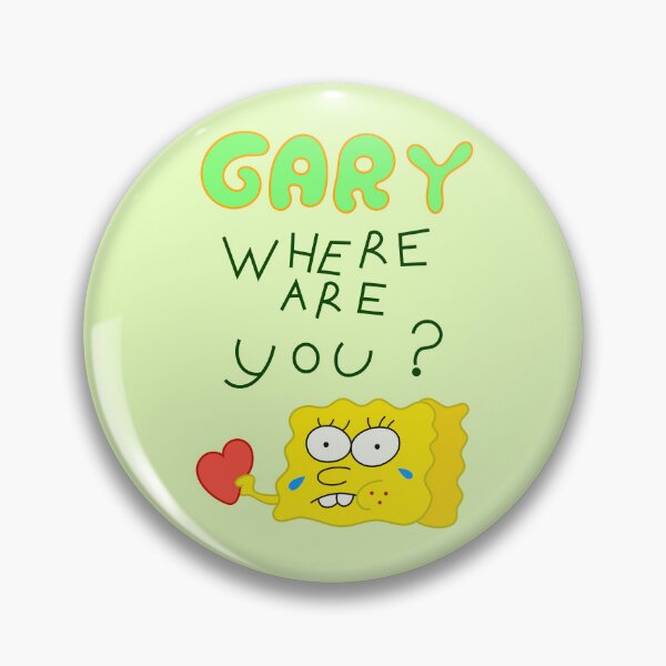 Item preview, SpongeBob - Gary, where are you? designed and sold by DibujandoPorfa.