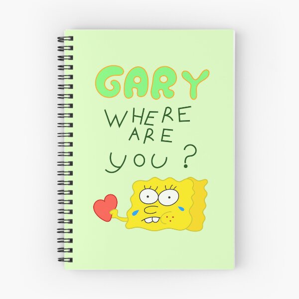 Item preview, SpongeBob - Gary, where are you? designed and sold by DibujandoPorfa.