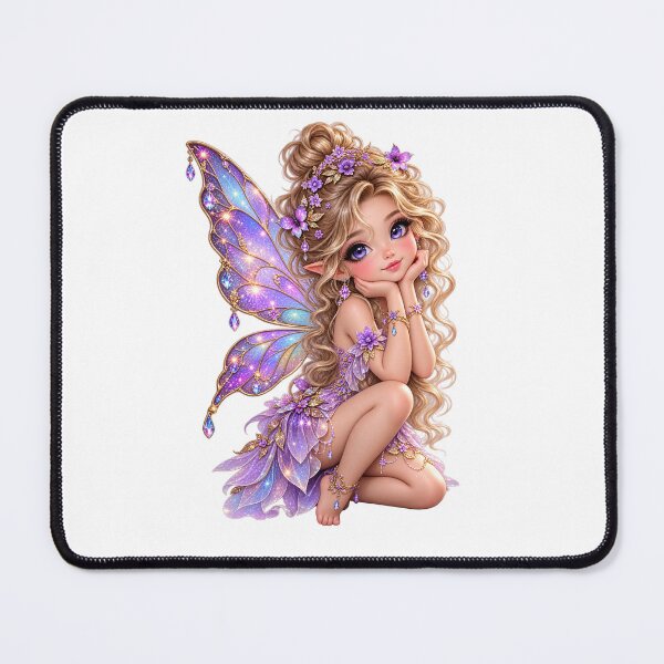Item preview, Enchanted Magical Fairy – Fantasy Fairy with Sparkling Magic designed and sold by ShokranDesign1.