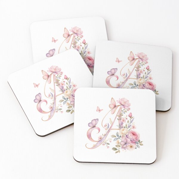 Item preview, Letter A  designed and sold by Whimsy Petal and Co..