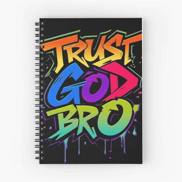 Item preview, Trust God Bro Colorful Urban Graffiti Christian Streetwear designed and sold by haitrieuic96.