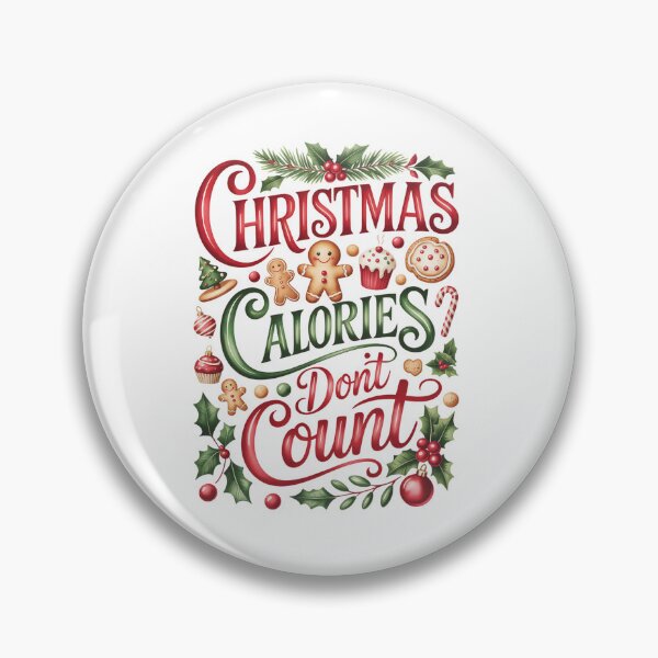 Item preview, Christmas Calories Don’t Count designed and sold by jkrphoto.