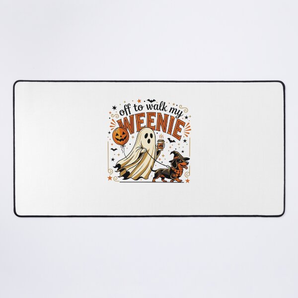 Item preview, Off to Walk My Weenie Halloween Fun designed and sold by nojany.