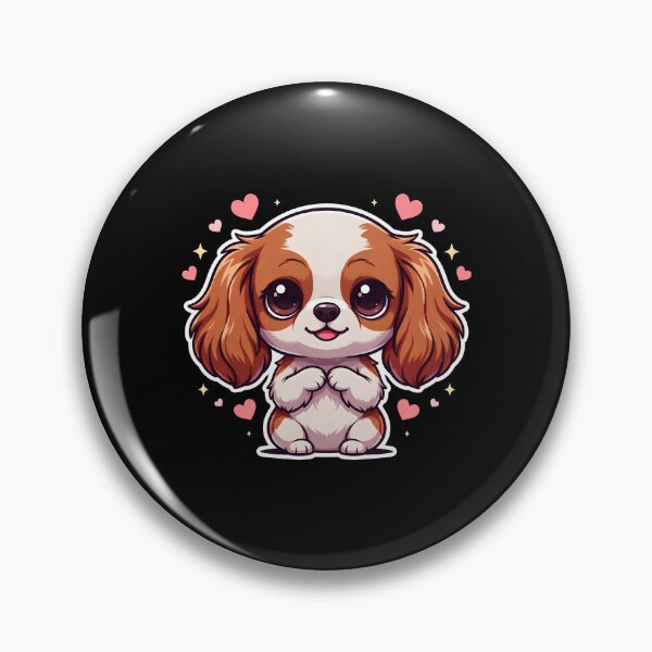 Item preview, Cavalier King Charles Cute Spaniel Puppy Dog designed and sold by Redgiant87x.