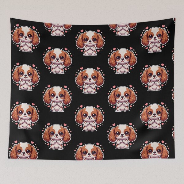 Item preview, Cavalier King Charles Cute Spaniel Puppy Dog designed and sold by Redgiant87x.