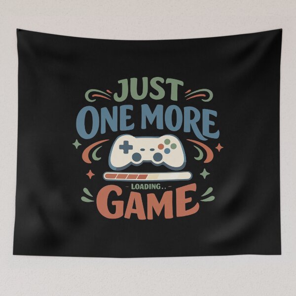 Item preview, Just One More Game Funny Gift for Gamers, Teens & Dads designed and sold by stylishdzign.