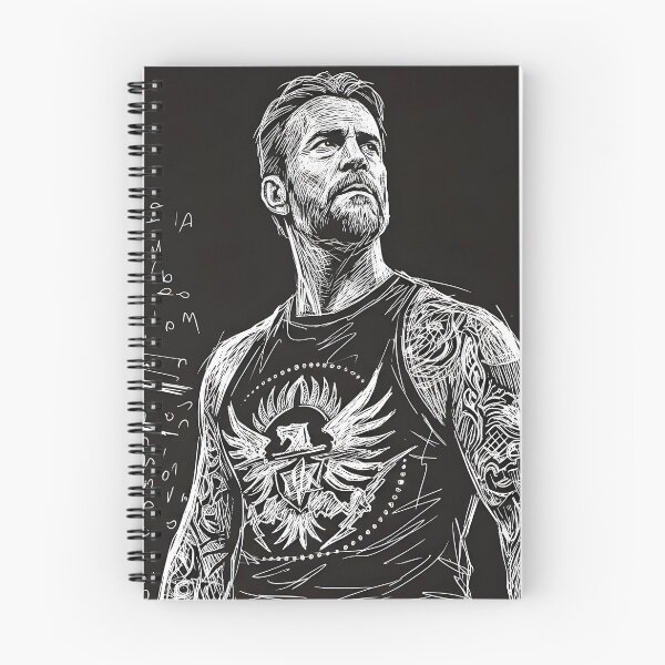 Item preview, cm punk scribel art designed and sold by stoppedonlin.