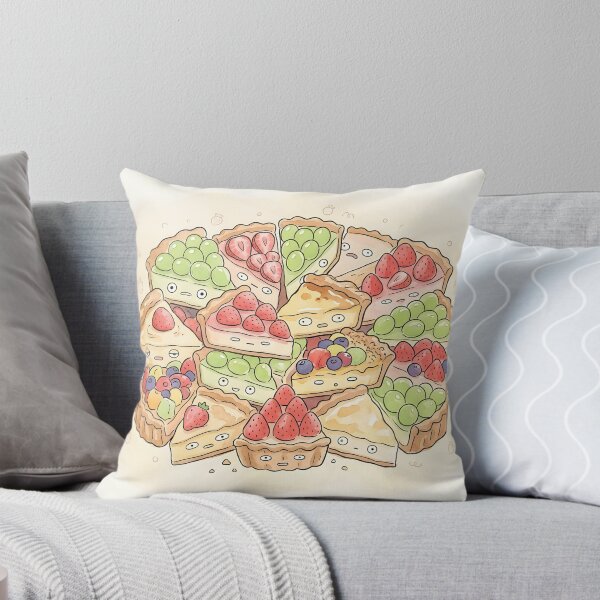 Item preview, Cute Fruit Tart Pile Kawaii Pastry Dessert designed and sold by DuckOddity.