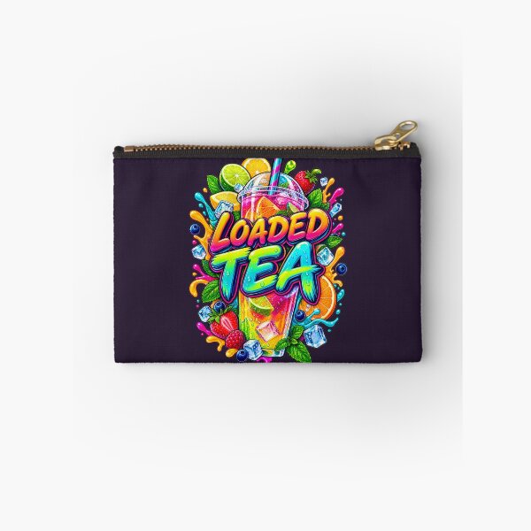 Item preview, Loaded Tea Colorful Drink Sticker Design – Vibrant Fruit Tea Merch Art designed and sold by Pickmash.