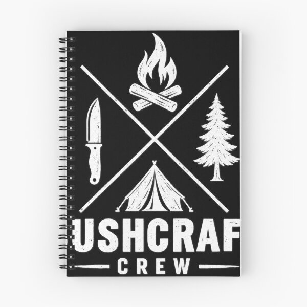 Item preview, Bushcraft Crew Outdoor Survival Emblem designed and sold by naturalsurvival.