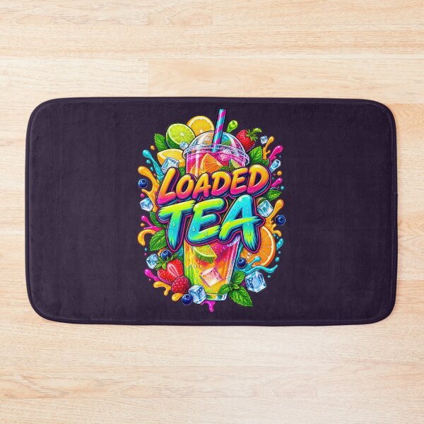Item preview, Loaded Tea Colorful Drink Sticker Design – Vibrant Fruit Tea Merch Art designed and sold by Pickmash.