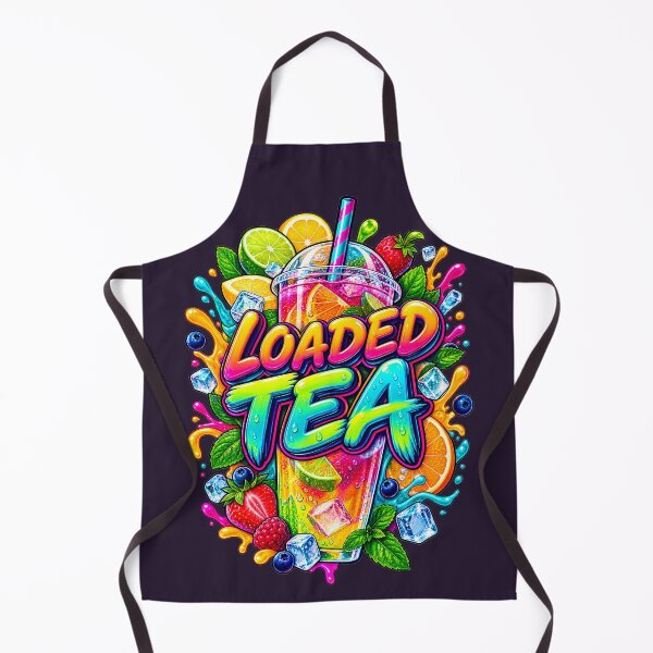 Item preview, Loaded Tea Colorful Drink Sticker Design – Vibrant Fruit Tea Merch Art designed and sold by Pickmash.