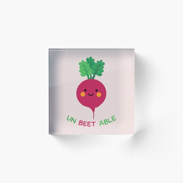 Item preview, Unbeetable funny pun designed and sold by fluffyfamcraft.