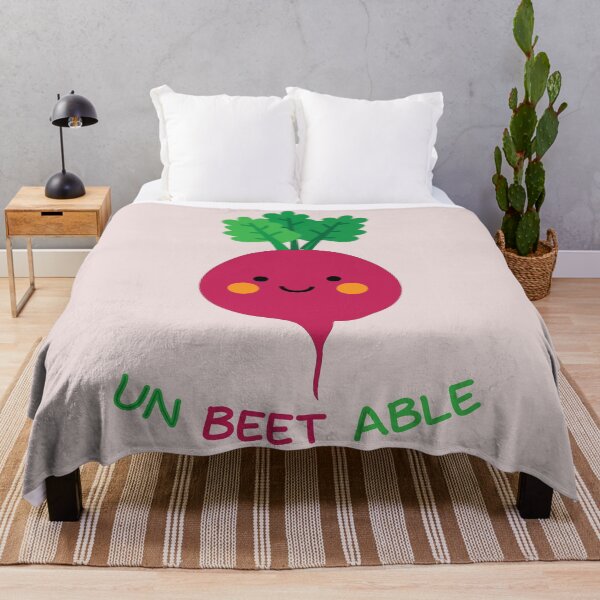 Item preview, Unbeetable funny pun designed and sold by fluffyfamcraft.