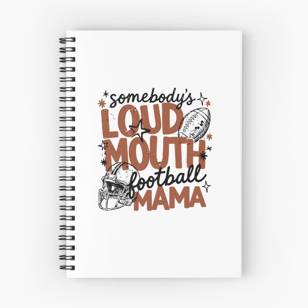 Item preview, Loud Mouth Football Mama Sports Design designed and sold by DarylPope.