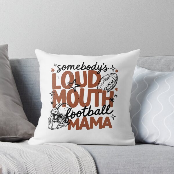 Item preview, Loud Mouth Football Mama Sports Design designed and sold by DarylPope.