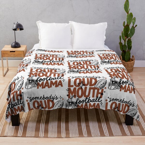 Item preview, Loud Mouth Football Mama Sports Design designed and sold by DarylPope.