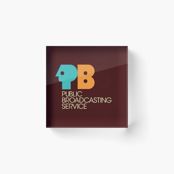 Item preview, Public Broadcasting Retro Logo Style designed and sold by ngockhue77.