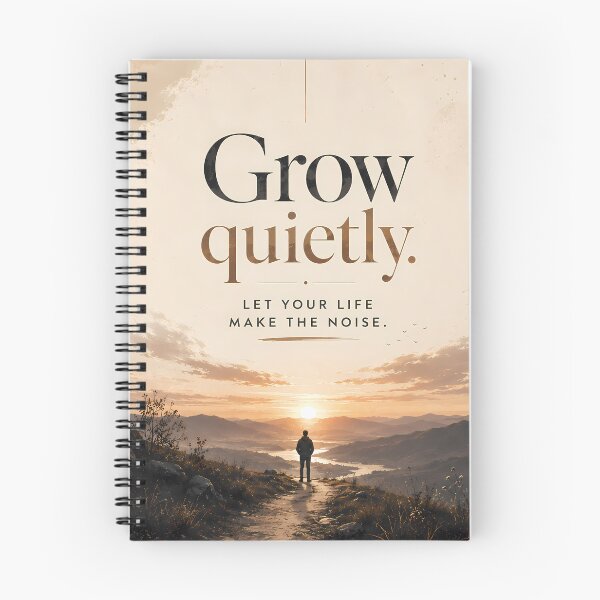 Item preview, Grow Quietly – Let Your Life Make the Noise designed and sold by S Collection.