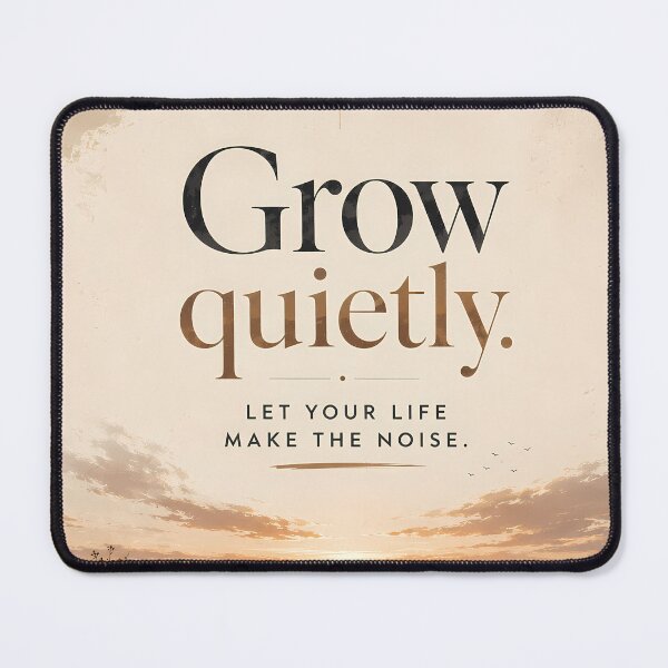 Item preview, Grow Quietly – Let Your Life Make the Noise designed and sold by S Collection.