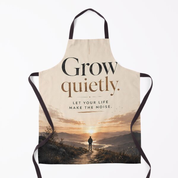Item preview, Grow Quietly – Let Your Life Make the Noise designed and sold by S Collection.