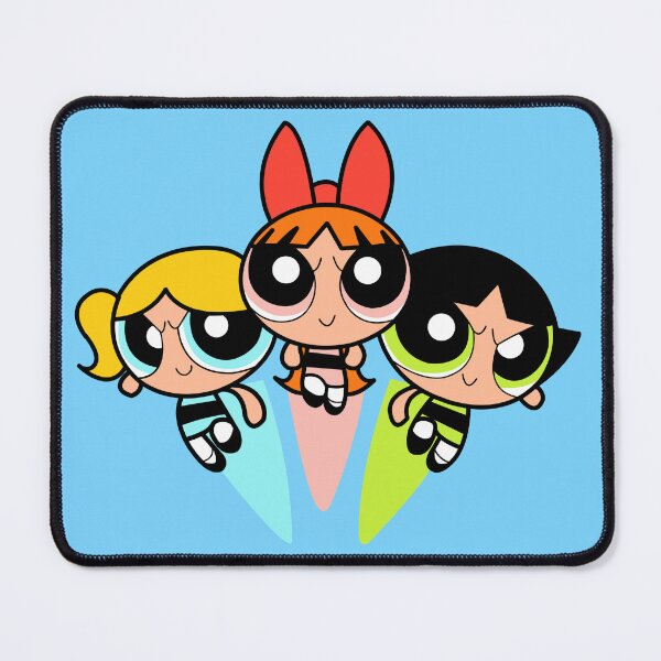 Item preview, Powerpuff Girls Cartoon Illustration – Colorful Trio designed and sold by Bloomarie Art.