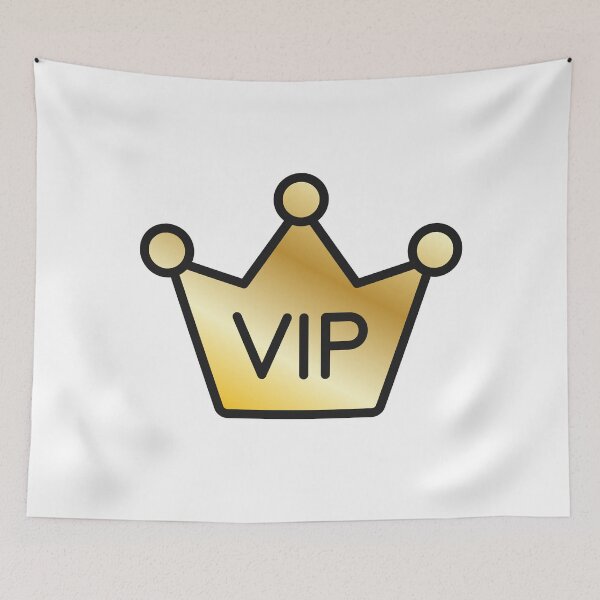 Item preview, Golden VIP Crown Premium Status designed and sold by VectorForge Studio.
