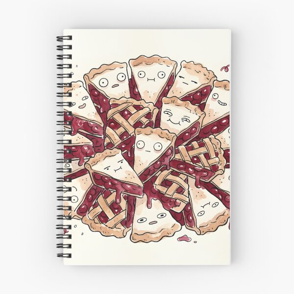 Item preview, Cute Cherry Pie Slices Kawaii Baking Art designed and sold by DuckOddity.