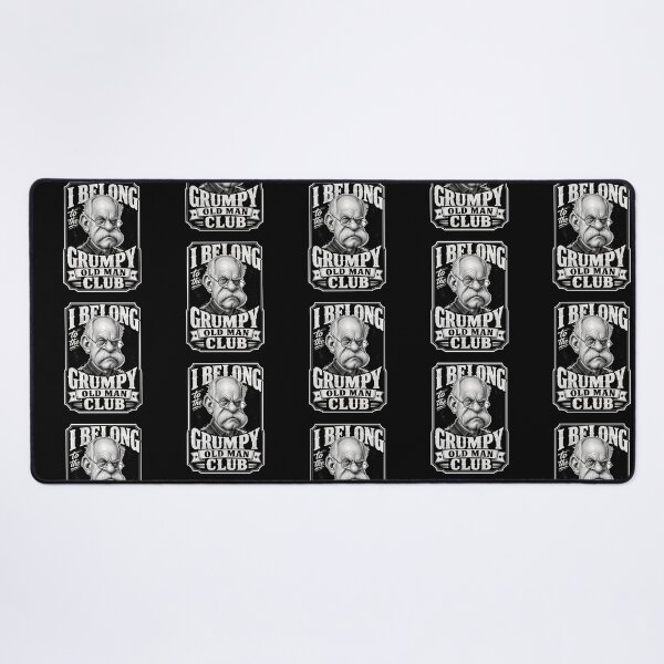 Item preview, Grumpy Old Man Club Vintage Funny Retro Design designed and sold by Wilcox PhotoArt.