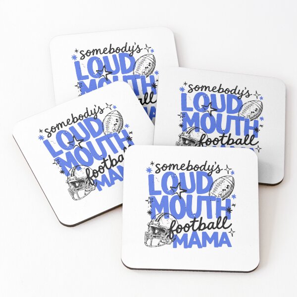 Item preview, Loud Mouth Football Mama Sports Humor designed and sold by DarylPope.