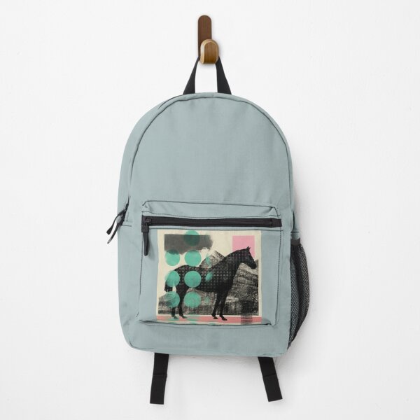 Item preview, Abstract Horse Collage | Contemporary Equestrian Art designed and sold by MikZviagin.