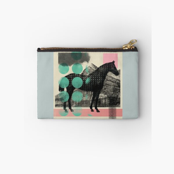 Item preview, Abstract Horse Collage | Contemporary Equestrian Art designed and sold by MikZviagin.