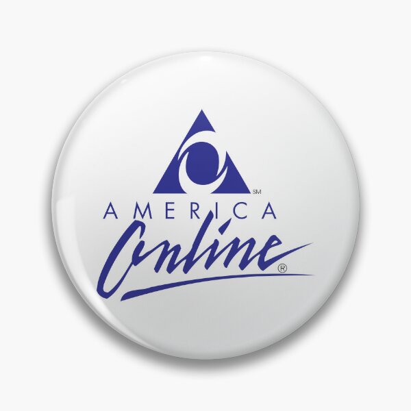 Item preview, America Online AOL 90s Internet Nostalgia Retro Logo designed and sold by zapdesign.