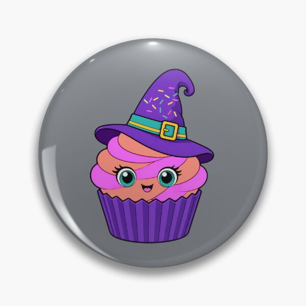 Item preview, Sweet Little Witch Cupcake designed and sold by Aimetoi.