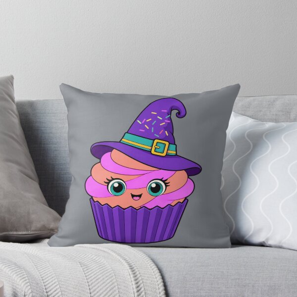 Item preview, Sweet Little Witch Cupcake designed and sold by Aimetoi.