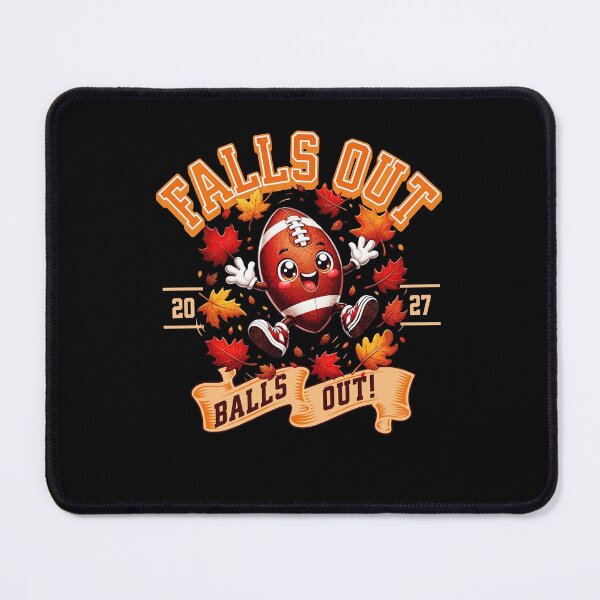 Item preview, Falls Out Balls Out Football Humor designed and sold by nojany.