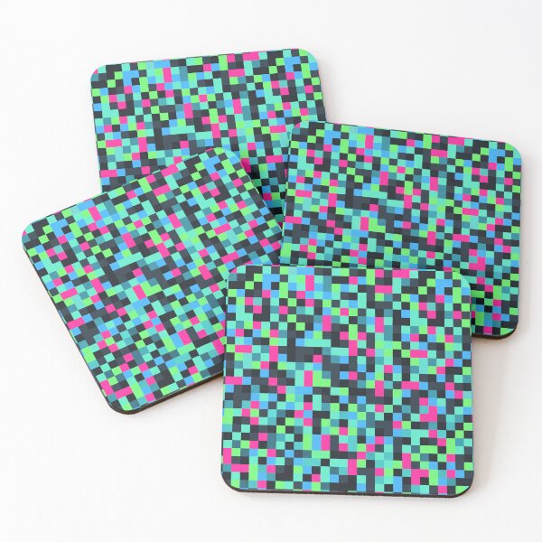 Artikelvorschau, Neon Pixel Carnival entworfen und verkauft von JEMAR Designs.