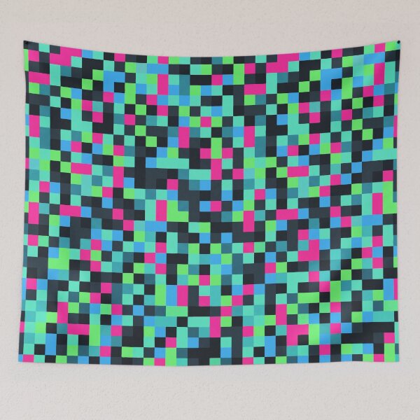 Item preview, Neon Pixel Carnival designed and sold by JEMAR Designs.