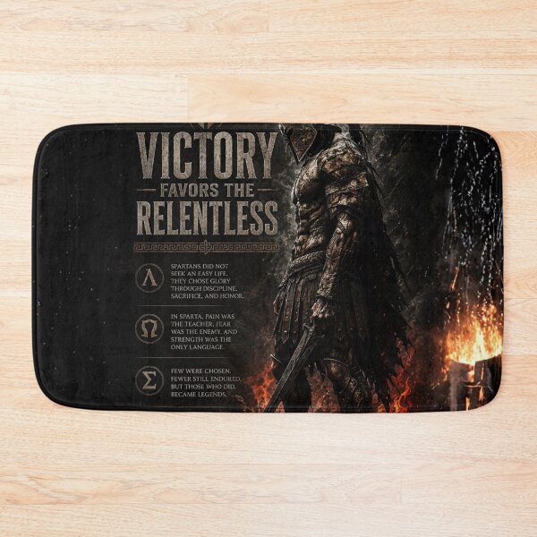 Item preview, Built Different: Spartan Warrior Discipline Premium Cotton Tee designed and sold by BenchVibe.