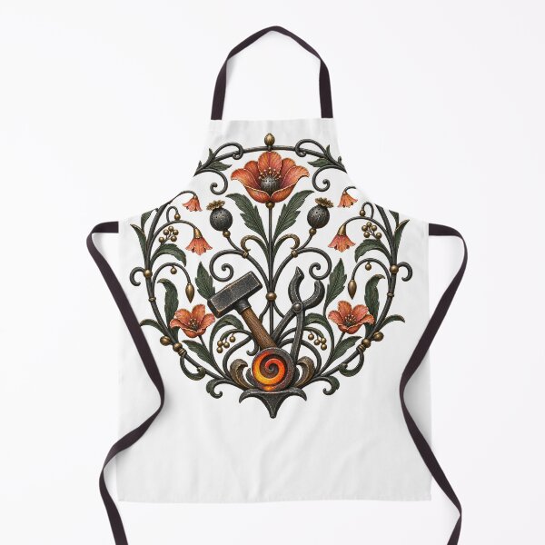 Item preview, Garden Ironwork Bloom designed and sold by UrbanCanvvas.
