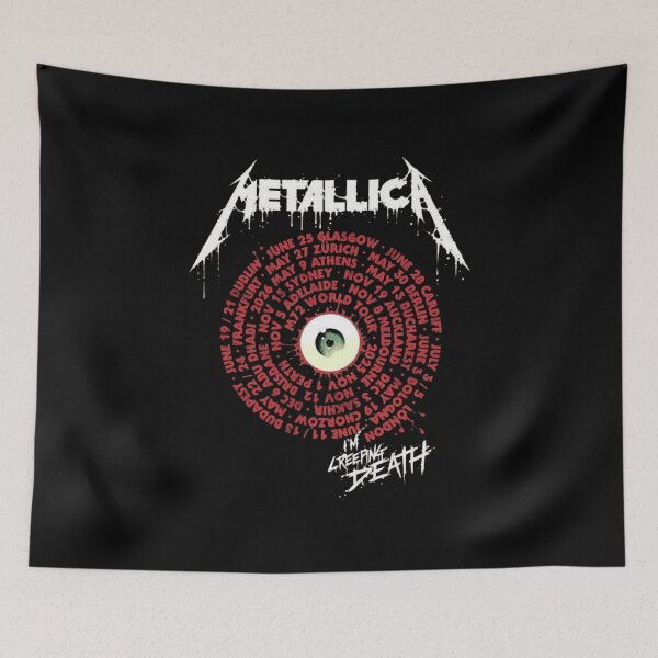 Item preview, Metallica M72 World Tour Fan Art - Creeping Death designed and sold by IshTarltArt.
