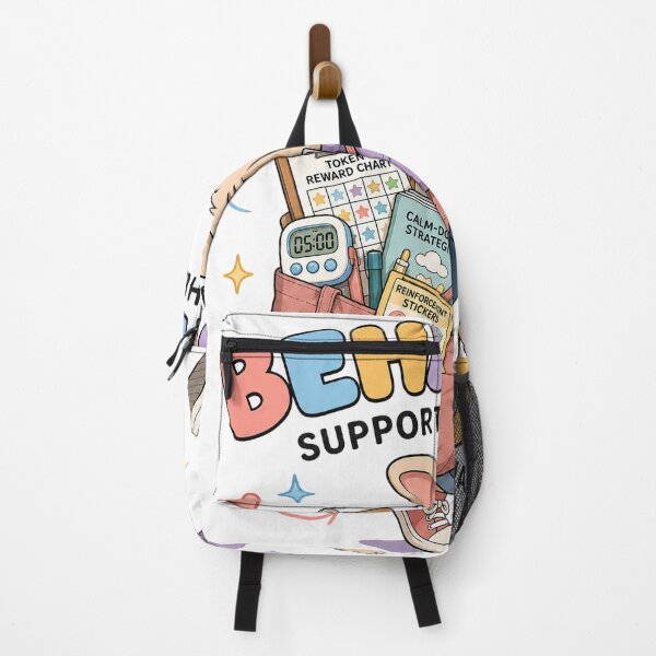 Item preview, Behavior Support Bunny Retro Design designed and sold by MOCH- ART.