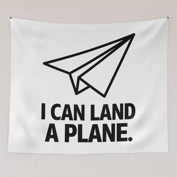 Item preview, I Can Land a Plane – Funny Pilot Aviation Humor Design designed and sold by artworkathome.