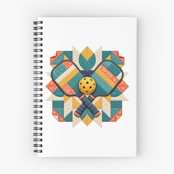 Item preview, Patchwork Pickleball Block designed and sold by UrbanCanvvas.
